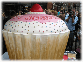 Världens största tårta
